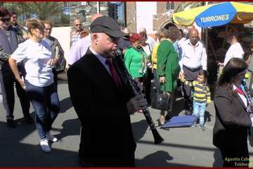 Tara procesiona a La Candelaria por sus calles (Foto TF)